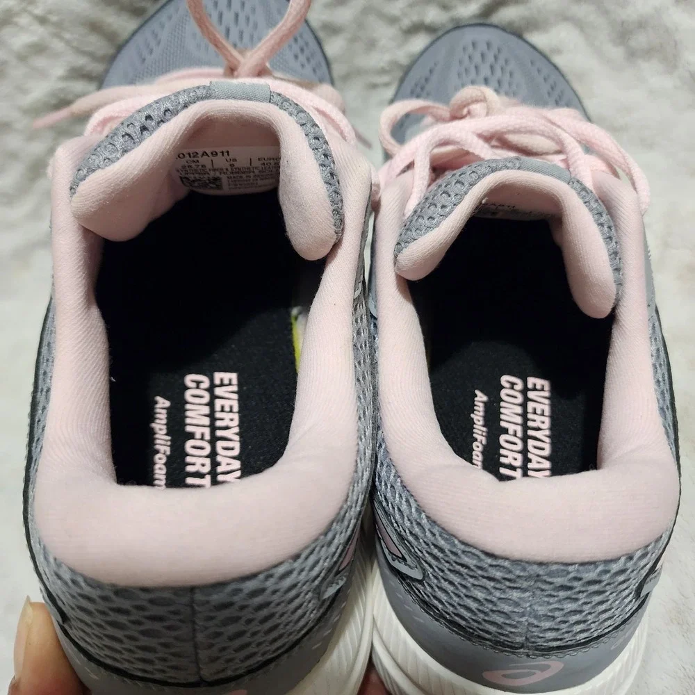 Asics Women's Gel-Contend 7 Running Shoes Size 9 Sheet Rock/Pink Salt Workout